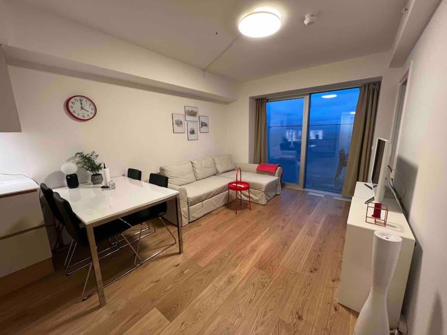 26-Etage Lejlighed Med Utrolig Havudsigt Århus Kültér fotó
