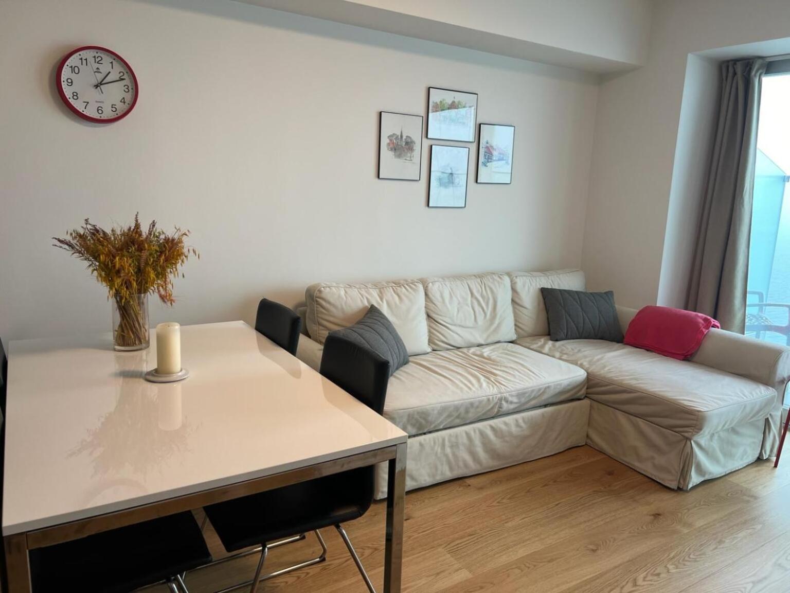 26-Etage Lejlighed Med Utrolig Havudsigt Århus Kültér fotó
